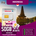 Indonesia SIM Card - 5G Speed - All of Indonesia