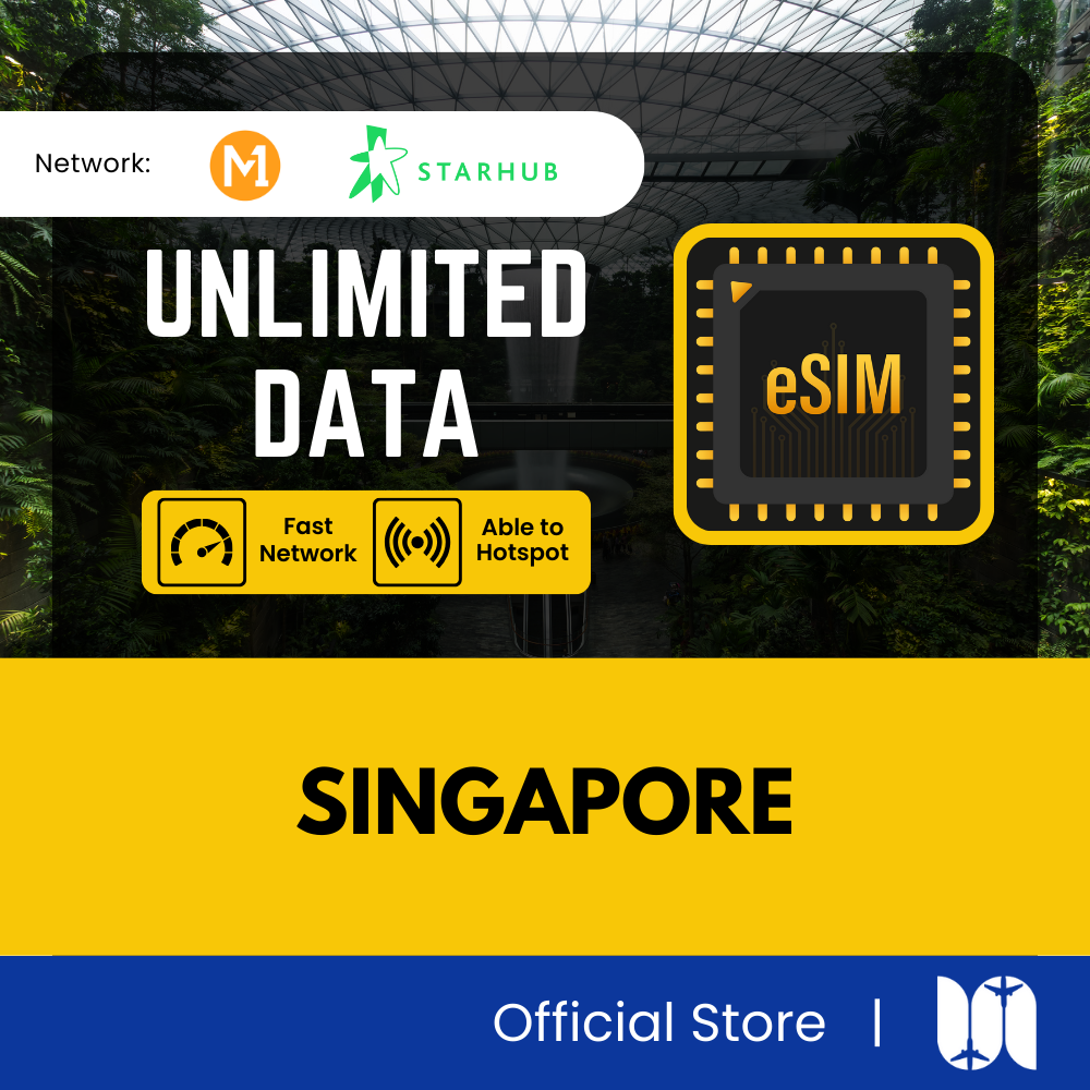 Singapore eSIM - 5G Speed - All of Singapore